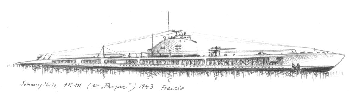 1943 - Sommergibile FR 111 - ex 'Phoque'